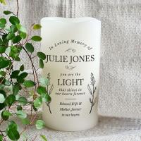 Personalised In Loving Memory LED Candle Extra Image 1 Preview